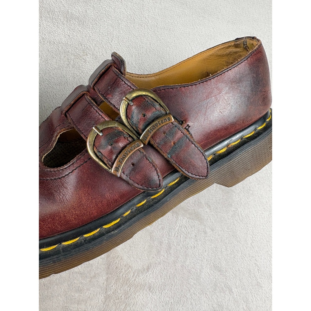 Dr Martens 8065 Vintage Made in England Leather Mary Jane Shoes 7 UK 9 US - Picture 4 of 8